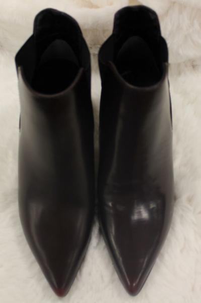 Stiefelette spitz, bordeaux